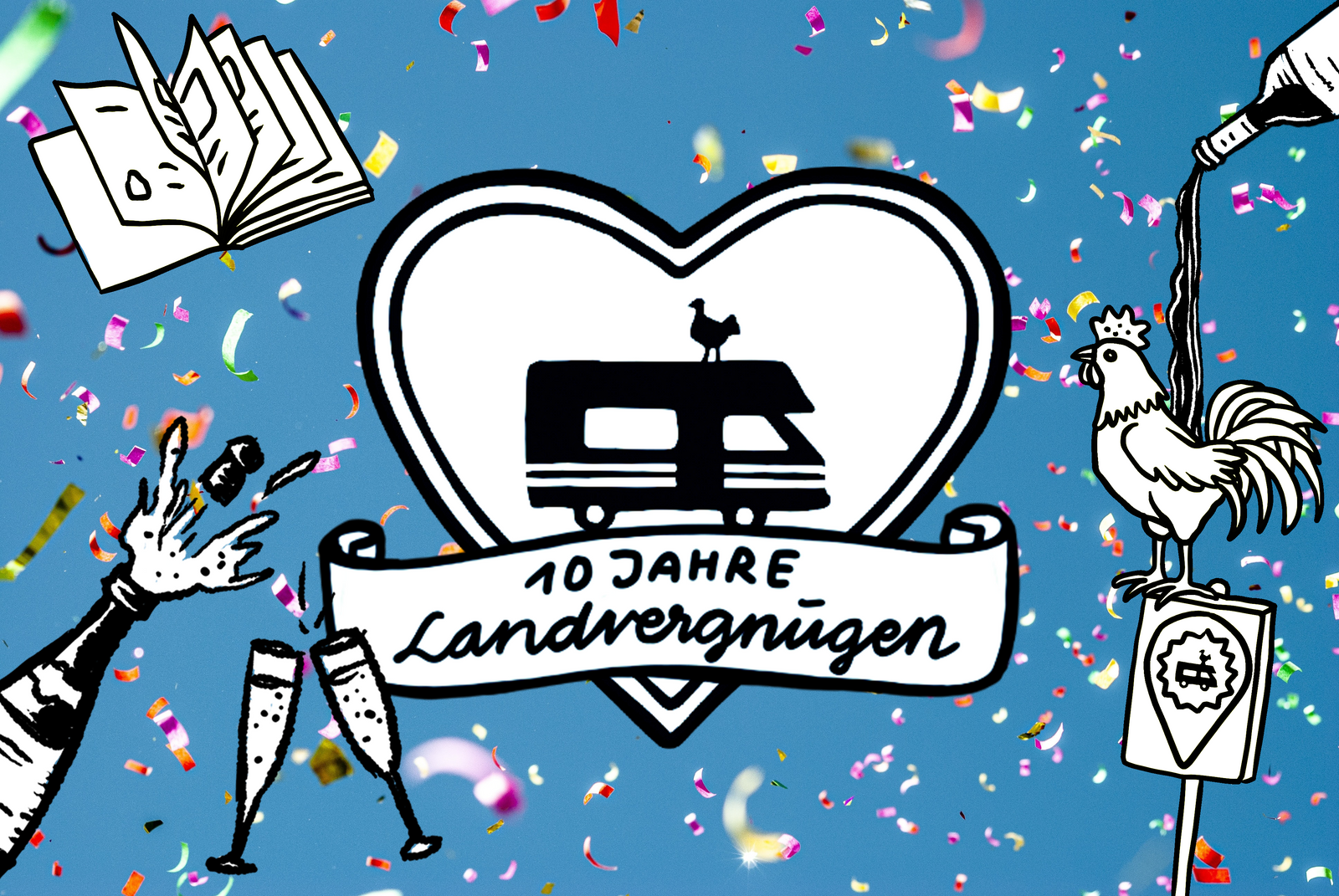 Ticket-Verlosung für die große Landvergnügen-Party