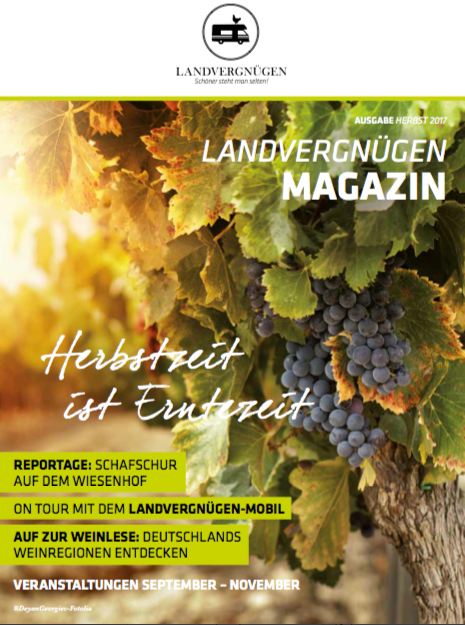 Das neue Landvergnügen Magazin ist da!