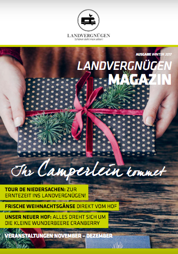 Die Winterausgabe des neuen Landvergnügen Magazins ist da!