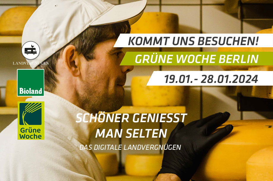 Internationale Grüne Woche 2024: Wir sind dabei!