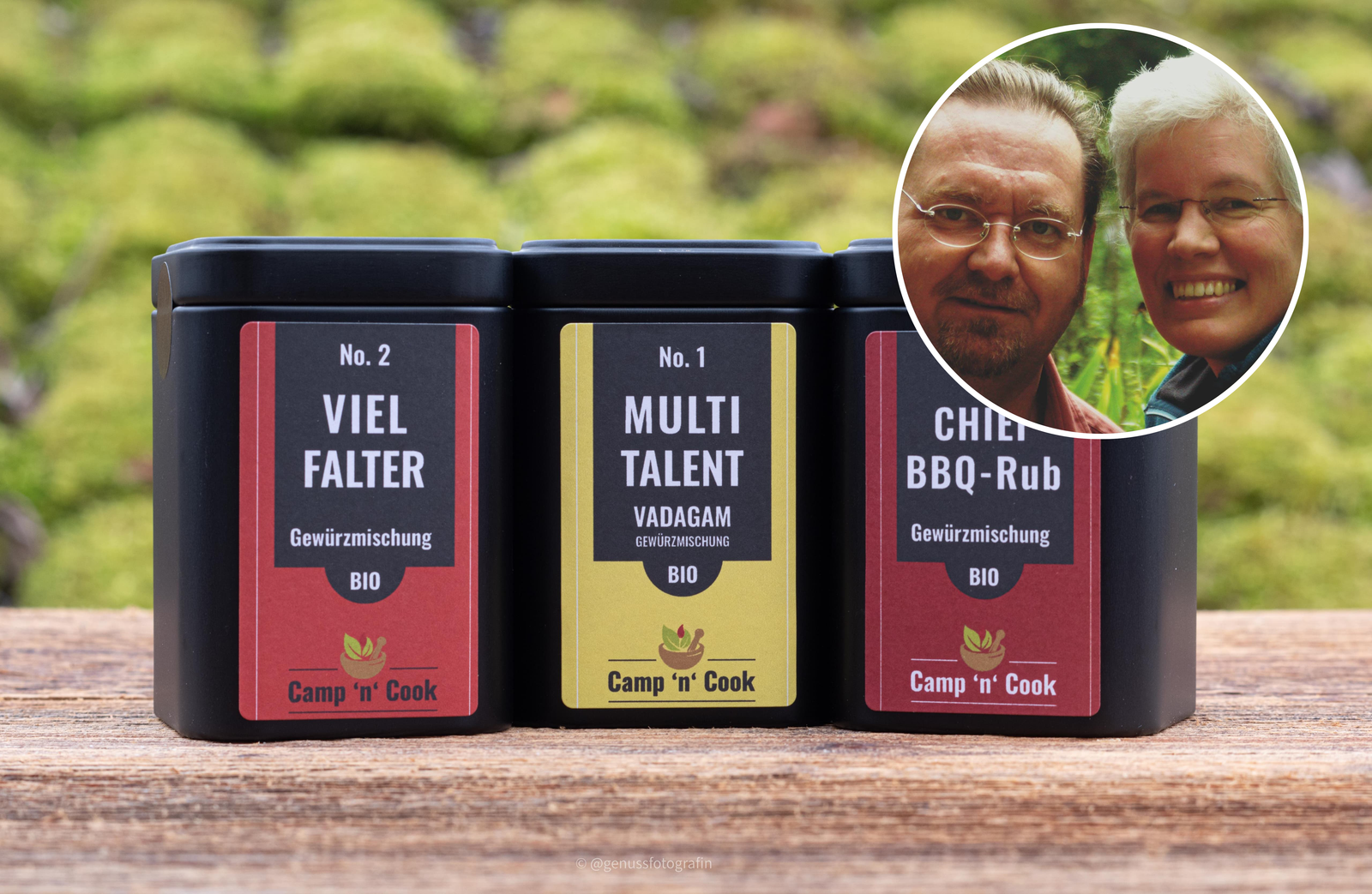Drei Gewürzsets von Camp 'n' Cook zu gewinnen
