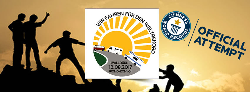 Wohnmobil Weltrekord in Walldürn