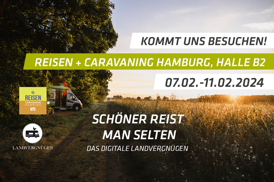 Landvergnügen auf der Reisen & Caravaning Hamburg