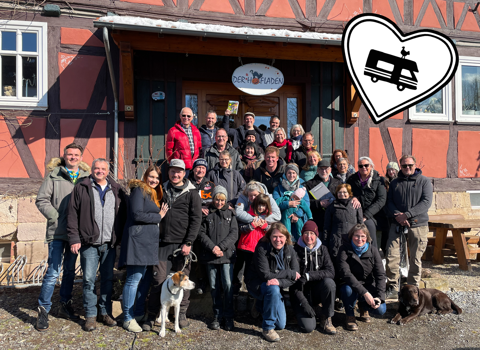 Botschaftertreffen im Schnee