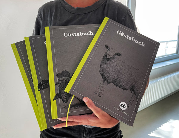 Das Landvergnügen-Gästebuch ist da!