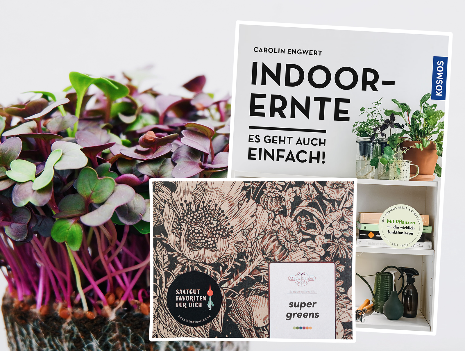 Gewinnen Sie ein Saatgutset und ein Buch von Hauptstadtgarten!