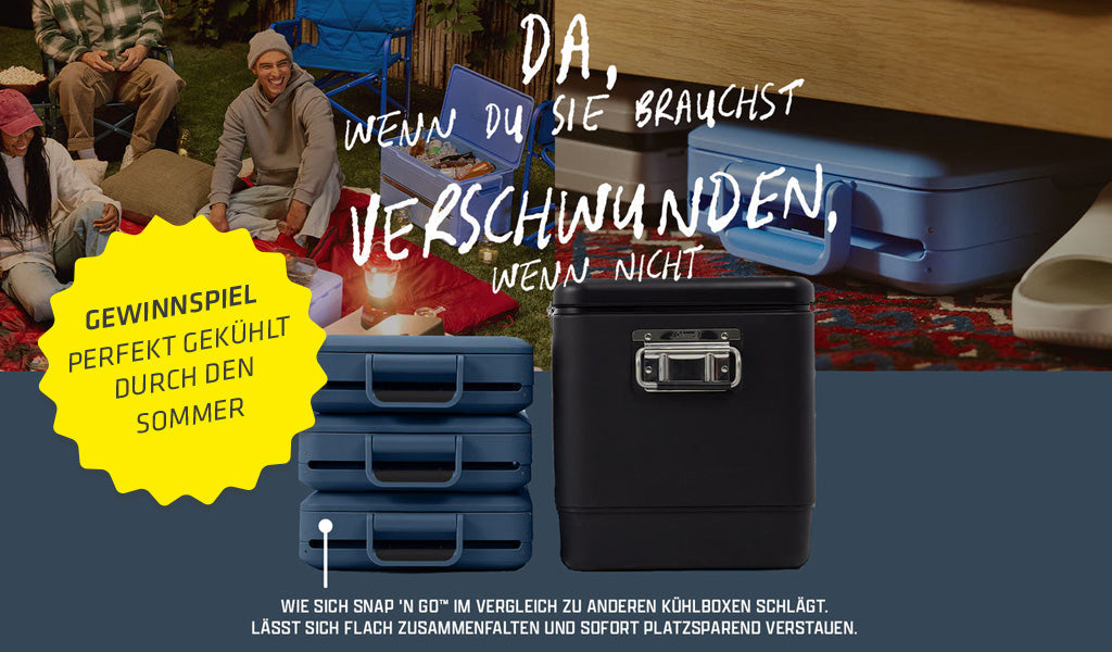 Gewinne eine faltbare Kühlbox!