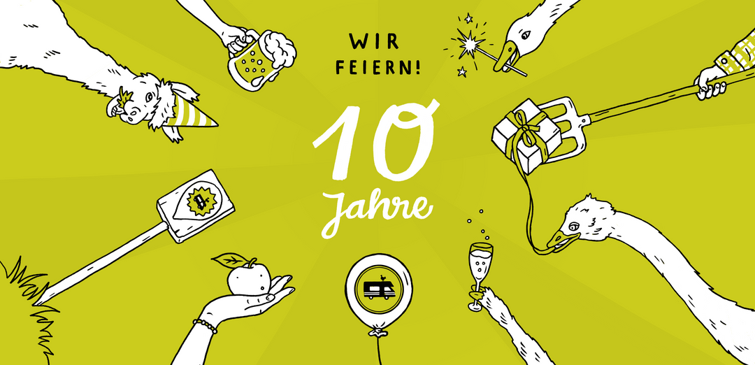 Wir feiern 10 Jahre Landvergnügen!