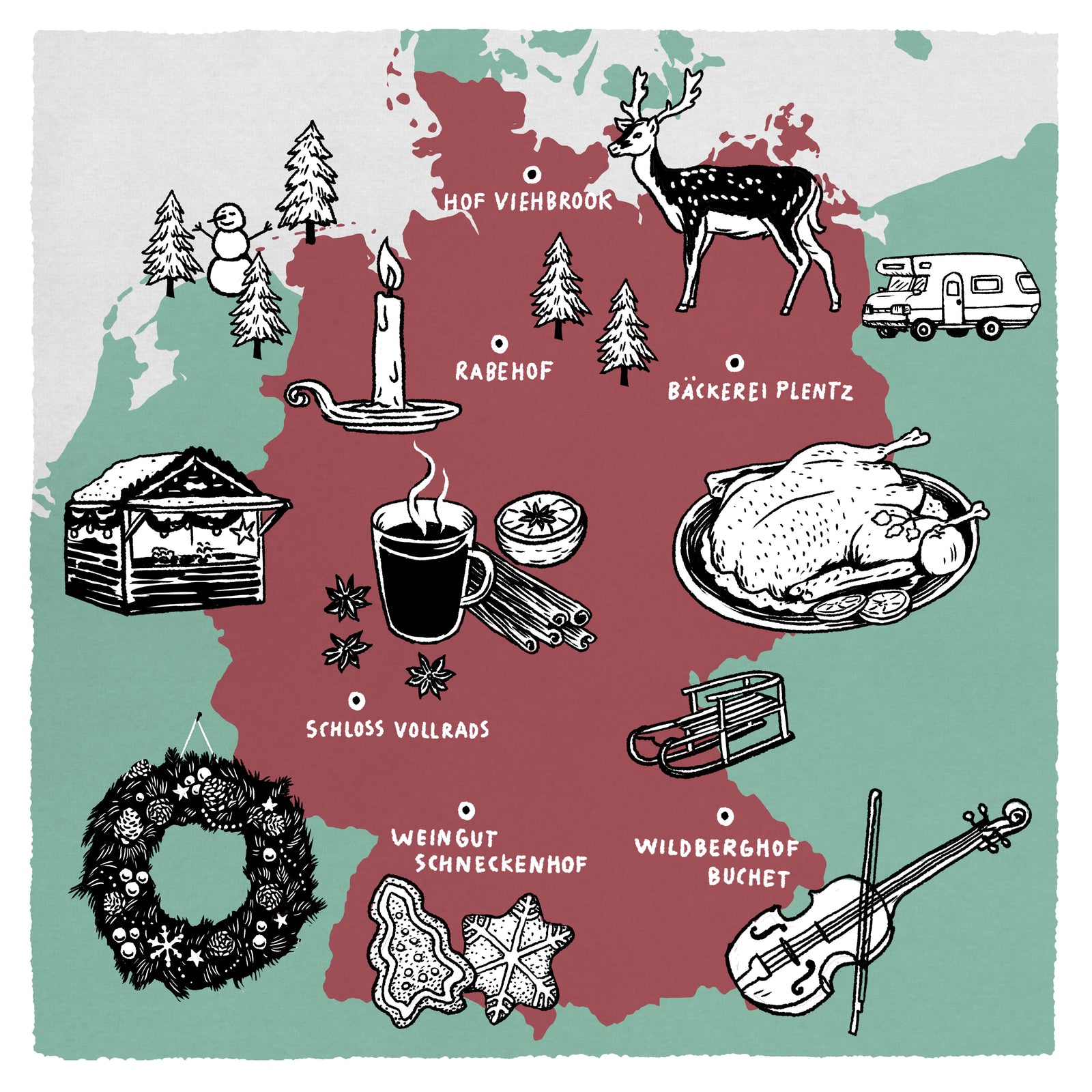 Es weihnachtet im Landvergnügen