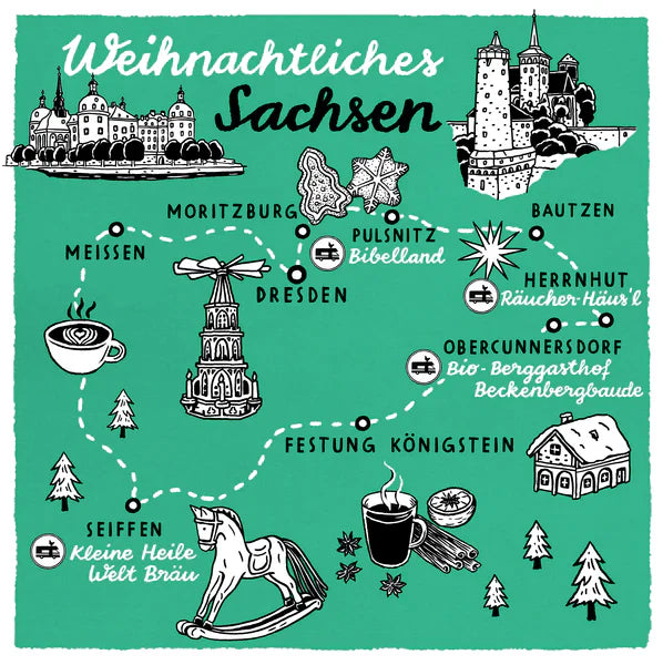 Weihnachtliches Sachsen
