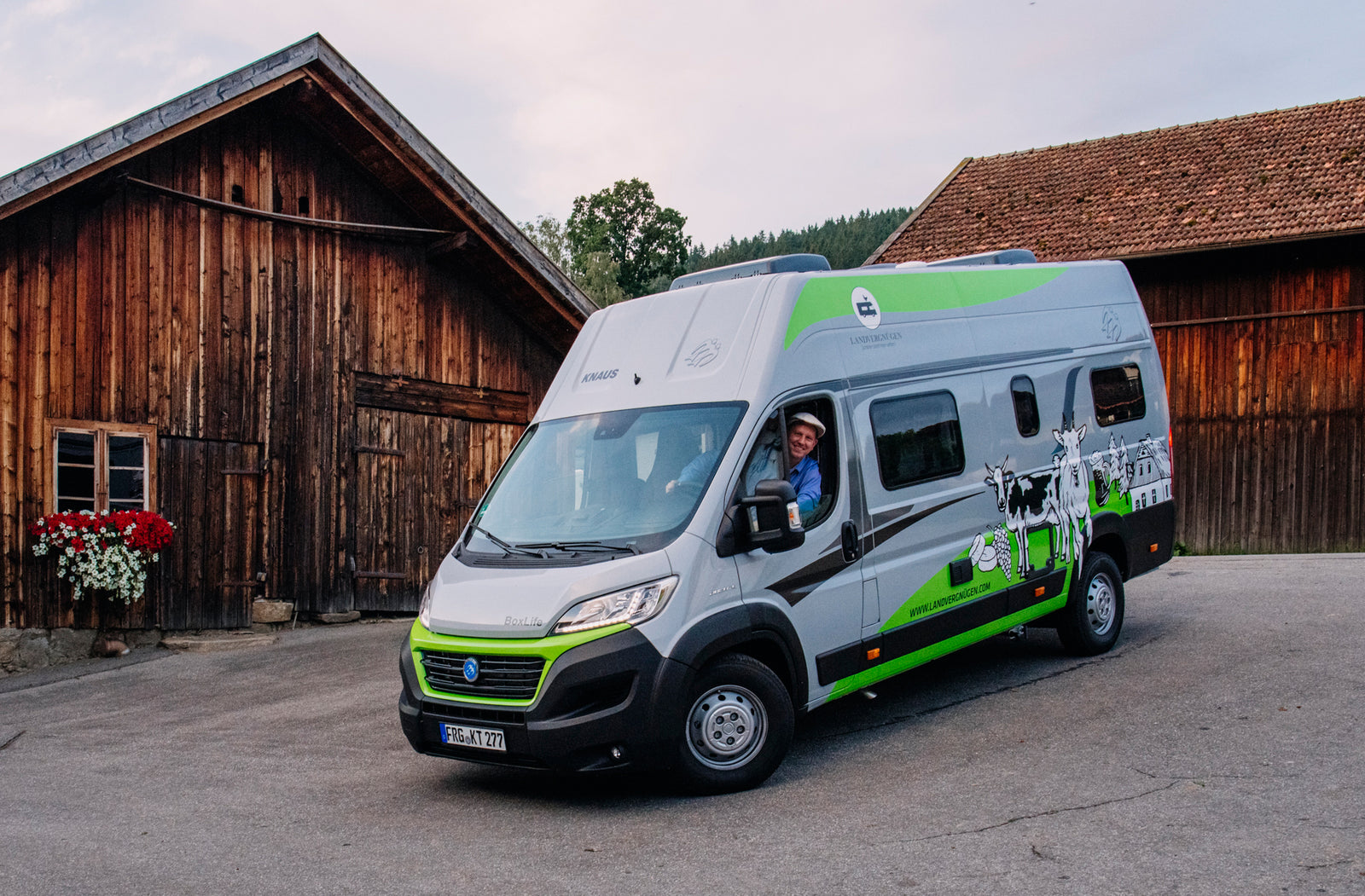 Unser neues Landvergügen–Mobil von KNAUS ist da!