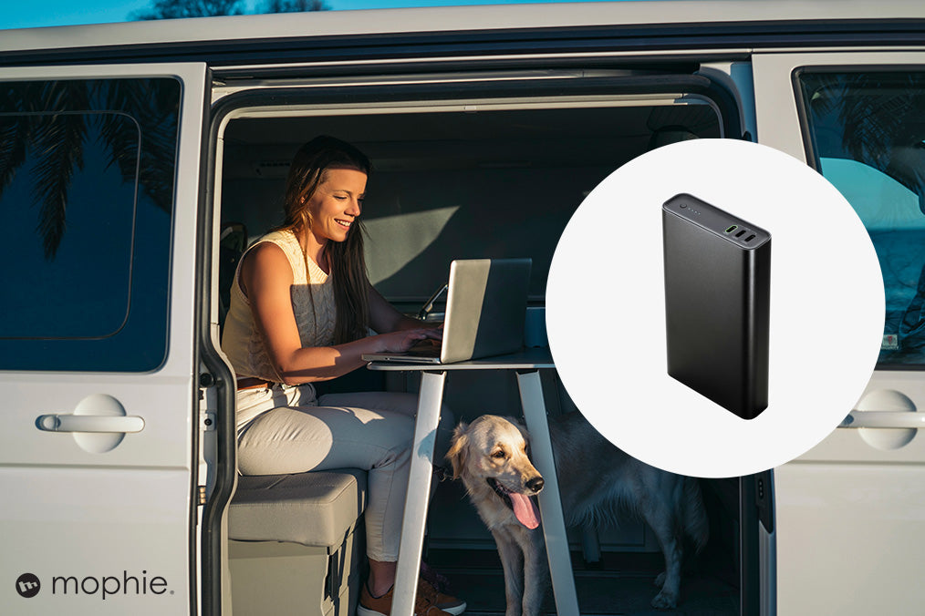 Leistungsstarke Powerstations von mophie® zu gewinnen