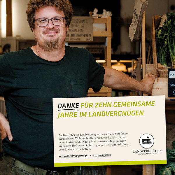 Landvergnügen sagt Danke!