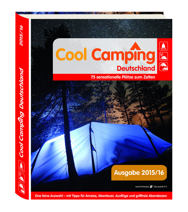 Unsere Buchempfehlung im Juni: „Wenn schon Campingplatz, dann auf Cool Camping Plätzen!“