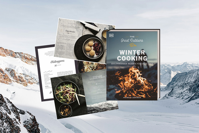 Gewinne eins von drei Kochbüchern „The Great Outdoors – Wintercooking“