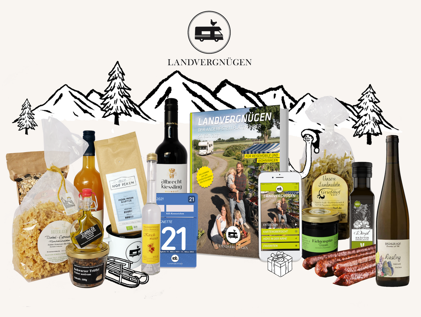 Freude schenken mit der Landvergnügen-Weihnachtsaktion