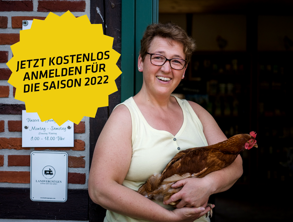 Werden Sie Landvergnügen-Gastgeber 2022!