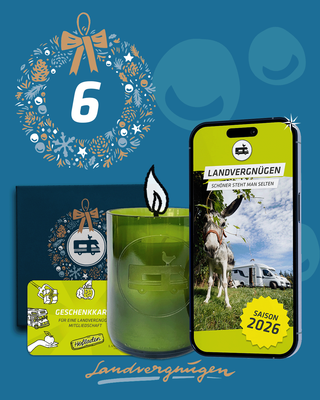 #6: 365 Tage Landvergnügen + Duftkerze im Glas