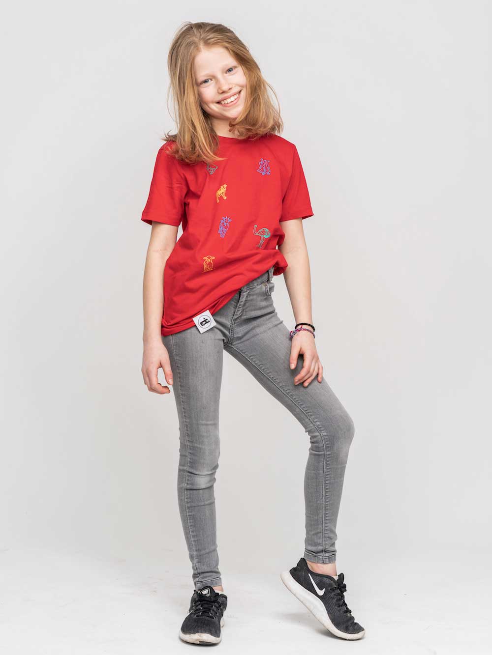 Landvergnügen Landvergnügen Kinder T-Shirt Rot