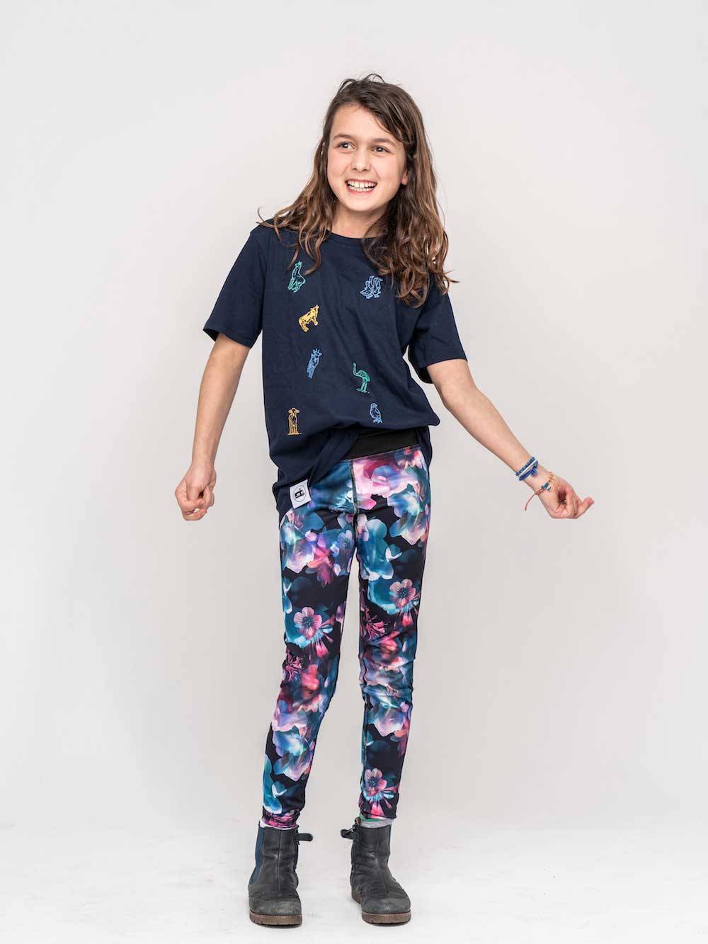 Landvergnügen Landvergnügen Kinder T-Shirt Dunkelblau