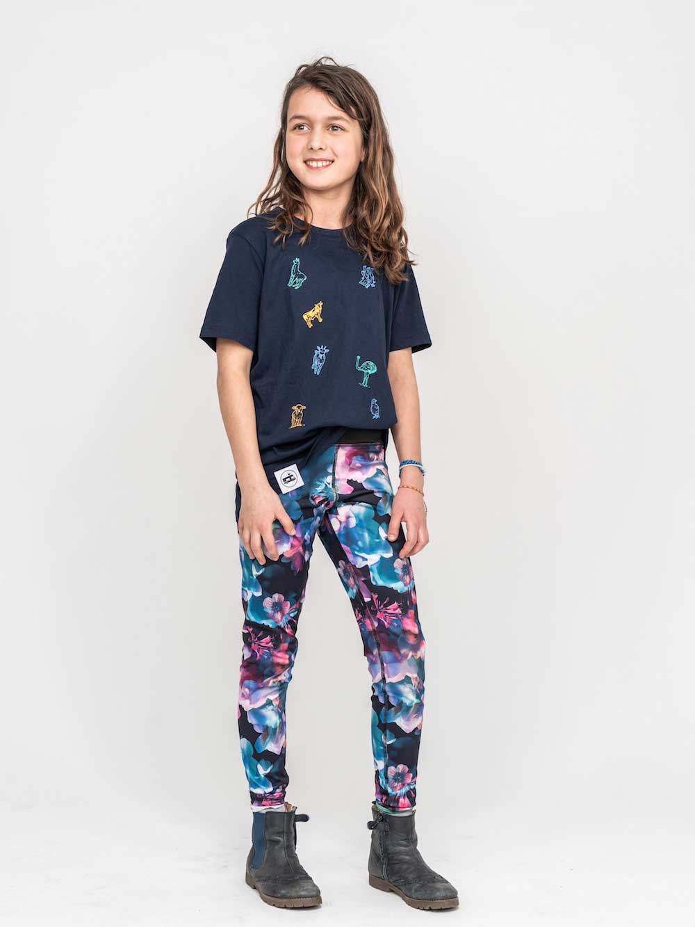 Landvergnügen Landvergnügen Kinder T-Shirt Dunkelblau