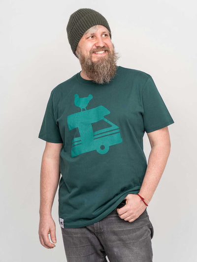 Landvergnügen Landvergnügen Logo T-Shirt – Waldgrün