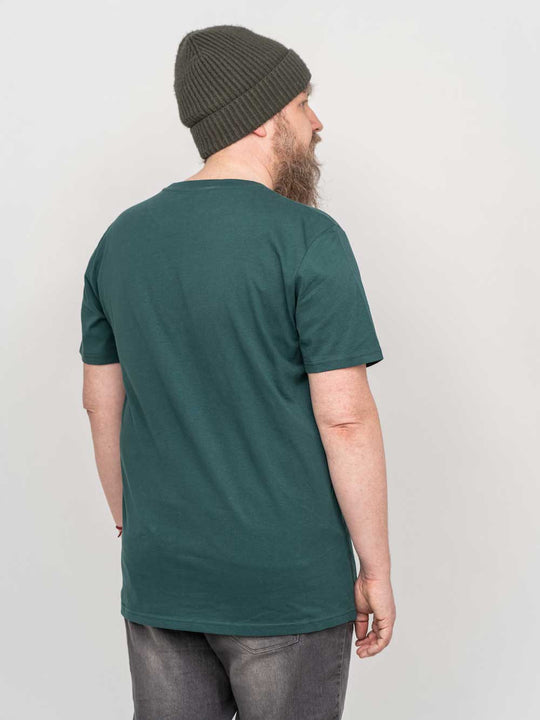 Landvergnügen Landvergnügen Logo T-Shirt – Waldgrün