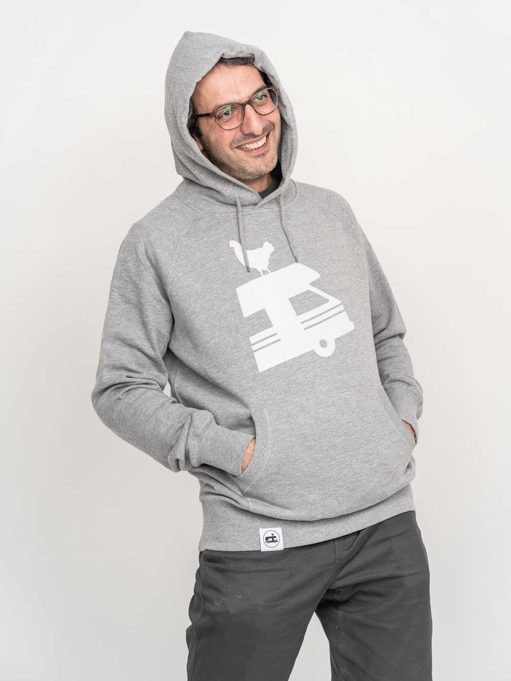 Landvergnügen Landvergnügen Hoodie – hellgrau