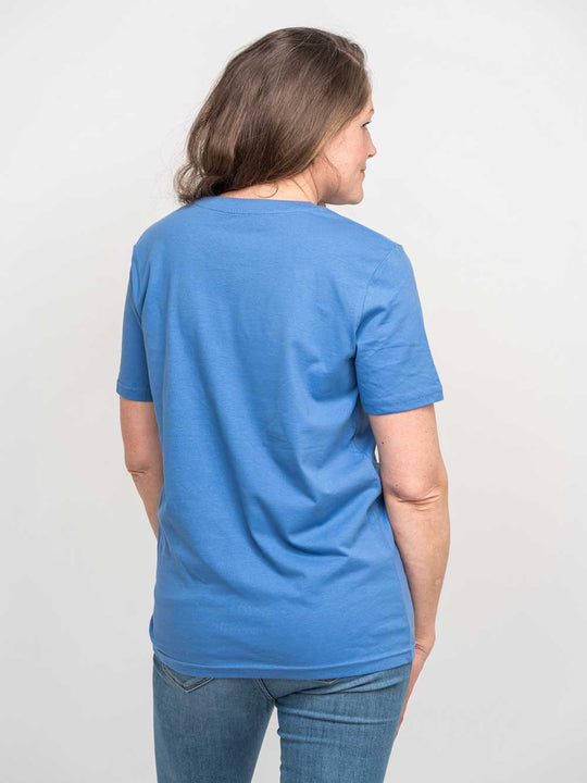 Landvergnügen Landvergnügen Logo T-Shirt – Himmelblau
