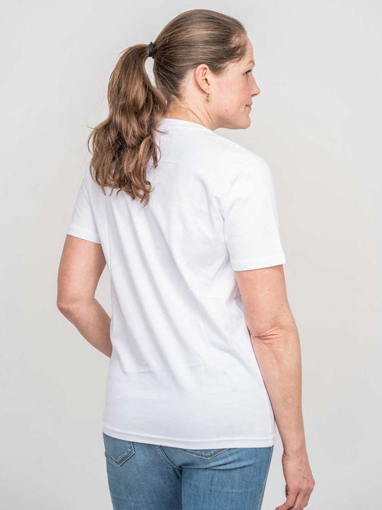 Landvergnügen Landvergnügen Logo T-Shirt – Weiß