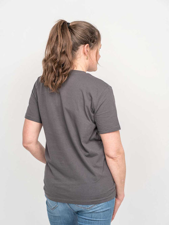 Landvergnügen Landvergnügen Logo T-Shirt – Anthrazit