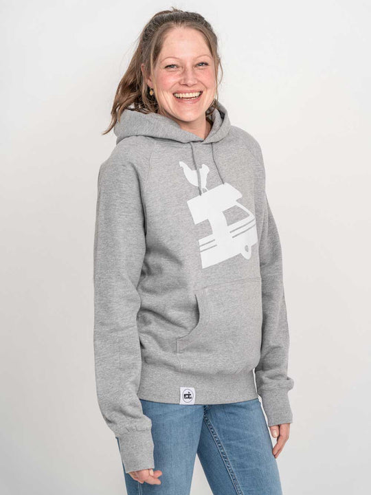 Landvergnügen Landvergnügen Hoodie – hellgrau