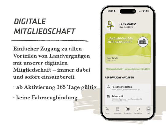Landvergnügen Mitgliedschaft