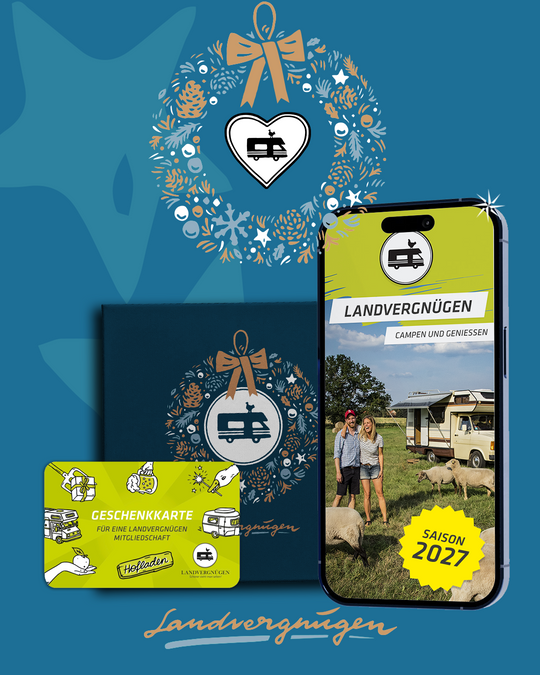 Frohes Landvergnügen – Der Geschenketipp für Campingfreunde