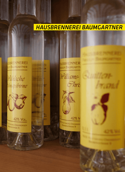 Hausbrennerei Baumgartner Haselnuss Spirituose