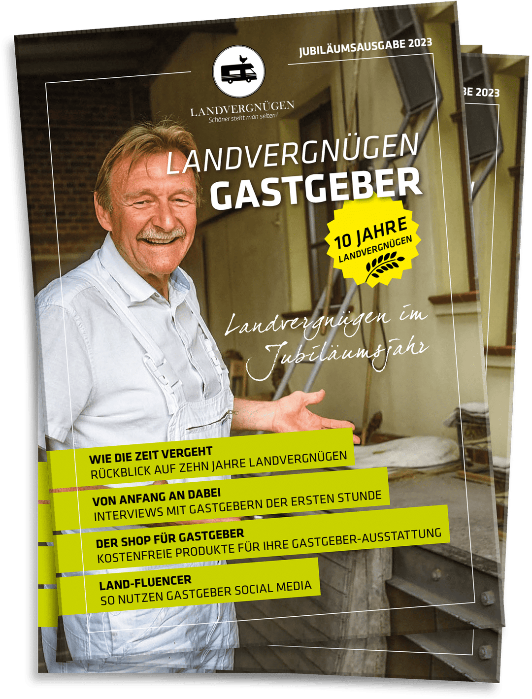 Landvergnügen: Reise- und Genussführer Magazin für Gastgeber