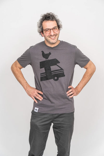 Herren T-Shirt Anthrazit