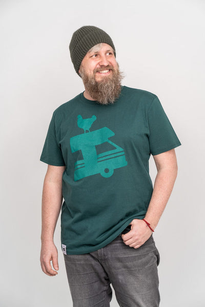 Herren T-Shirt Waldgrün