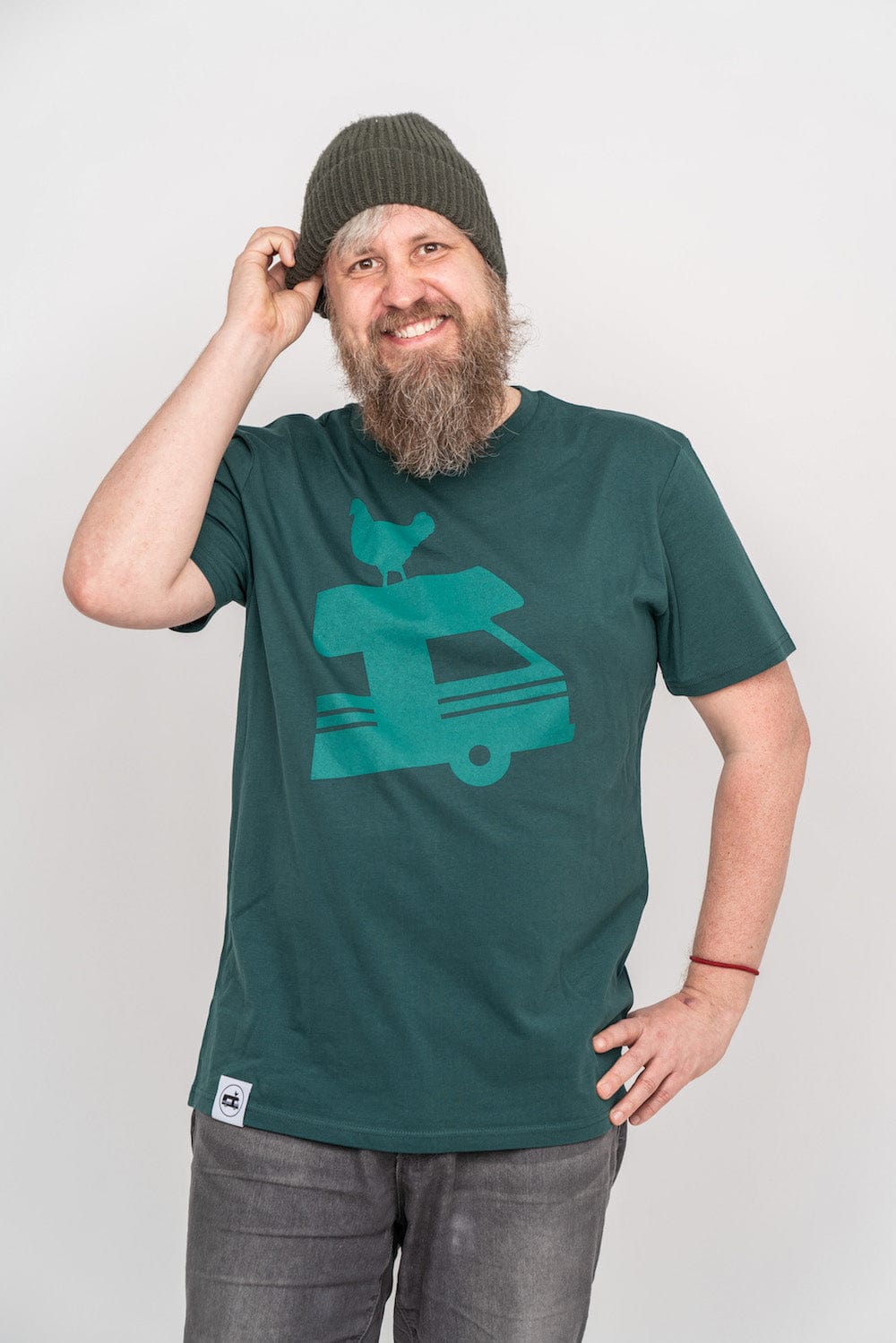 Herren T-Shirt Waldgrün