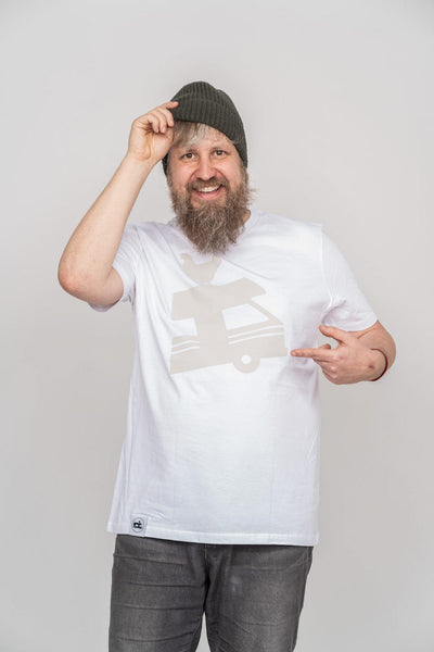 Herren T-Shirt Weiß