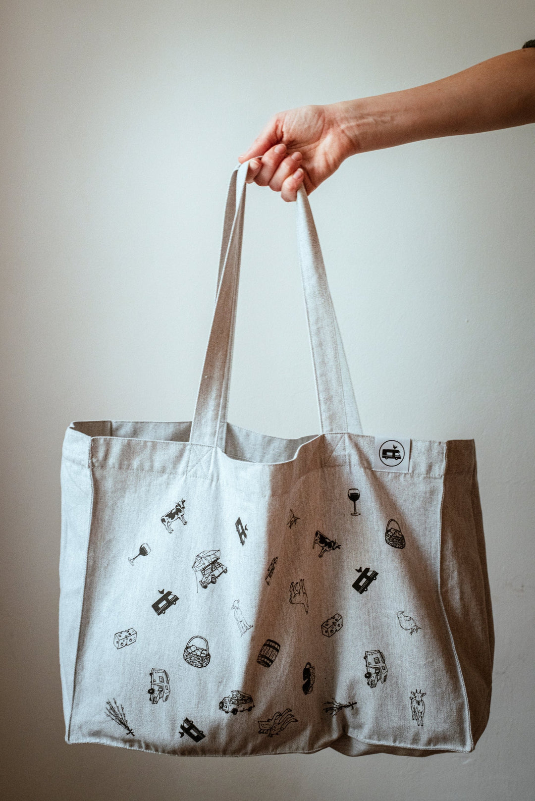 Landvergnügen Shopper grau